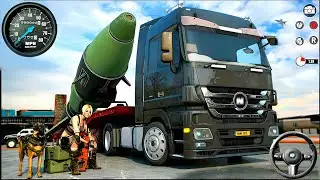 Offroad US Army Transport Truck Simulator - Heavy Cargo Missile Transporter Truck Driver: GamePlay