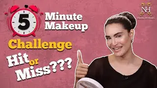 5 Minute Makeup Challenge: Hit OR Miss ??? | Nadia Hussain