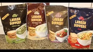 Crunchy Valley Lavish Dippers: Parmesan & Garlic, Mediterranean Thyme, Garlic & Original Review