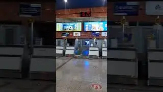walking in airport #shorts  #Tehran #Iran #iranair   #mahanairlines   #airport #flight #viralvideos
