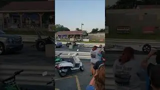 Nitro Railcar 238 mph in the 1/8 at Keystone Raceway Night of Fire 2025