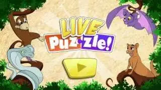 Live Puzzle! Forest Animals - App for kids