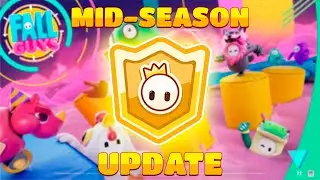 NEW MID-SEASON RANKING UPDATE IN FALL GUYS!!! New Ranked, Unvaulted Maps | Fall Guys
