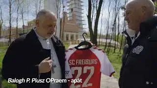 Sallai Roland jótékony felajánlása a Premontrei Apátsági Templom harangjaira 2023