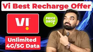 Vodafone Best Offer - Unlimited 4G/5G Data With 139 Recharge #vodafoneidea #virecharge #telecomnews 