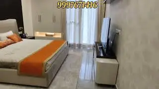 Wave Eligo sample flat visit/wave city Ghaziabad/3bhk letest/wave group/appartment/semi furnished