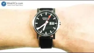 Часы Mondaine Men's Official Swiss Railways Stainless Evo