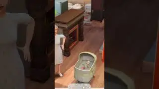 Уникальный ребенок от ЖНЕЦА в SIMS 4 #shorts