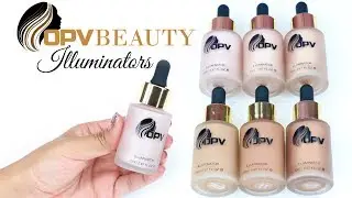 New OPV Illuminators Highlighters | SWATCHES