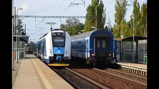 Podzimní vlaky České Budějovice severní zastávka #1 [24. 9. 2020]