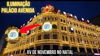 Natal em Curitiba 2025 ✨ Acendimento do Palácio Avenida + Decoração da XV de Novembro Centro de CWB