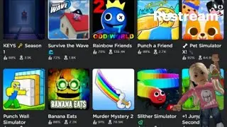 🔴Roblox Live  playing Roblox Game and Pet Odyssey
