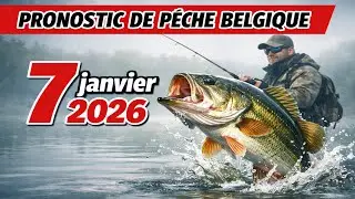 PROGNOSTIC DE P&Ecirc;CHE en Belgique le 7 janvier 2026 : Journ&eacute;e Glaciale, Tactiques Fines !