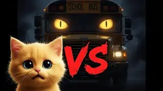 Monster Bus Disaster: A Mother's Sacrifice in the Flames | AI Cat Story