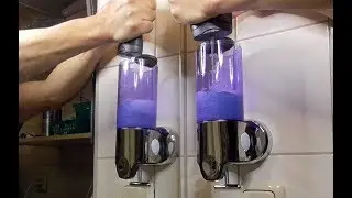 Wall Mounted Soap Dispenser Seifenspender Unboxing Montage Test