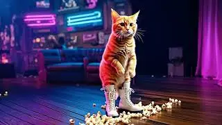 Popcorn Kitty by The Toadstools