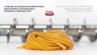 Fresh pasteurized pasta industrial line
