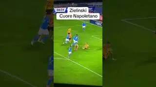 Zielinski (da giocatore dell'inter) quasi si dispera per il gol mancato da Ngonge all'ultimo minuto