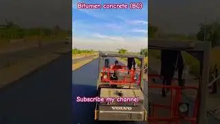 Bituminous concrete Rolling #engineersday #highwayengineering #highway #civil #engineering #reels