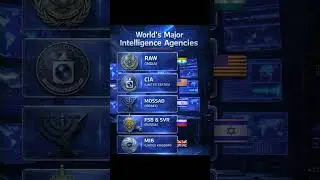 World major intelligence agencies #Intelligenceagency #raw #ipl