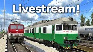 Záznam z LS | Train Simulator a Derail Valley | 23. 6. 2023 | @mracekcze