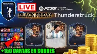 LLEG&Oacute; EL D&Iacute;A... BLACK FRIDAY en FC 26 🔴 +150 CARTAS en SOBRES, nueva promo THUNDERSTRUCK + ICONOS