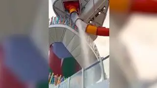 Water Slide Glass Explodes on Icon of the Seas &mdash; World&rsquo;s Largest Cruise Ship