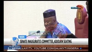 SENATES INAUGURATES COMMITTEE, ADJOURNS SEATINGS