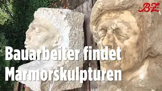 Bauarbeiter findet Skulpturen von Hitlers Lieblingsk&uuml;nstler | Spektakul&auml;rer Fund in Dahlem