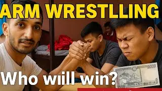 Arm wrestling 🙌 power show who win?🤷💪💪 1000  kole jitla? 💪💪🇳🇵🤷🤷#armwrestling #nepal #win #funny