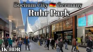 Largest Outdoor Shopping Center in Germany / Ruhr Park / Bochum City / Travel YouTube 4K-HDR Video