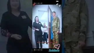 Soldier Comes Home &ndash; Big Surprise&hearts;️😭#surprise #military #respect