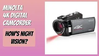 REVIEW (2026): Minolta 4K Digital Camcorder. Features