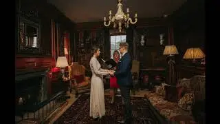 Prestonfield House Edinburgh Wedding Highlights - The elopements of Emer and Johny