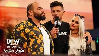 The Wedding Date is Announced....When is it? | AEW Dynamite Holiday Bash, 12/23/20