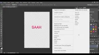 REPOSTADO, Tuto da saah - Como fazer texto cortado.