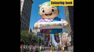 Cute Animal Coloring Book for Kids 🐘🦁 | Fun Learning & Coloring | TinyColorWorld