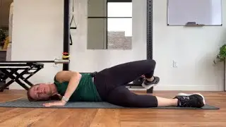 Pec Minor Floor Stretch