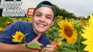 AYÇİÇEK EKİLİ 2 YENİ TARLA SATIN ALDIM // Farming Simulator 2022 #37