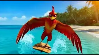 Pepepe el pollo | El d&iacute;a en la playa