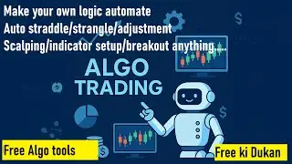 Algo trading | how to do algo trade | Free algo tools | Learn algo trade