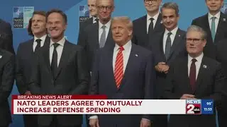 NATO leaders agree to hike military spending