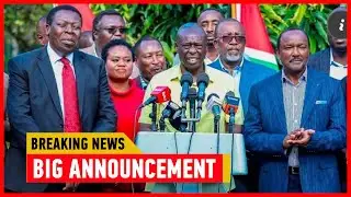 LIVE: GACHAGUA & TEAM OPPOSITION ADDRESSING THE NATION AFTER HE WAS ATTACKED IN CHURCH IN OTHAYA