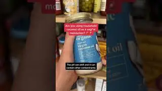 Coconut oil as a vaginal moisturizer? #menopause #50s #60s #aging #womenshealth #shorts #intimacy