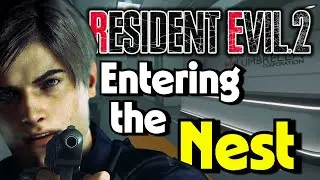 RESIDENT EVIL 2 - What's Inside The Nest? Leon Finds Out [4K60FPS]
