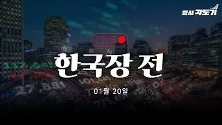 [1월20일 화요일 한국장 전] 금, 은 사상 최고가! 삼성 1조$를 넘으려면?