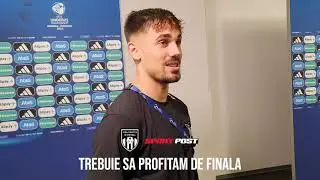 Rodri Sanchez Interview after Spain - Ukraine 5-1 - UEFA Euro U21 Semifinal 05.07.2023
