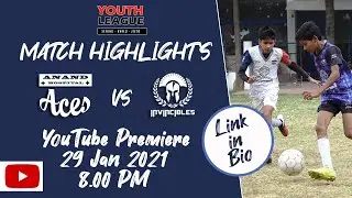 Anand Hospital Aces vs Invincibles (U16) - Football Highlights