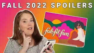 FABFITFUN FALL 2022 SPOILERS | FIRST SNEAK PEEK! | Staci Lea Beauty