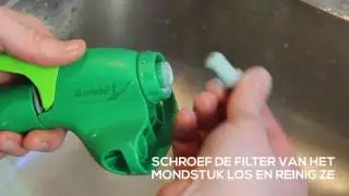 Xyladecor Spray & Brush - Reiniging van het toestel